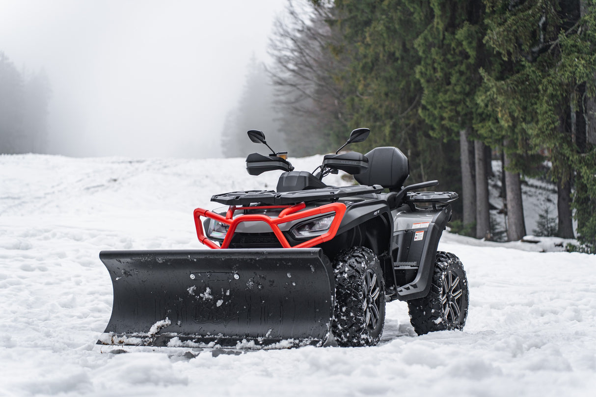 Snežni plug kovinski s hitrim vpetjem 132cm