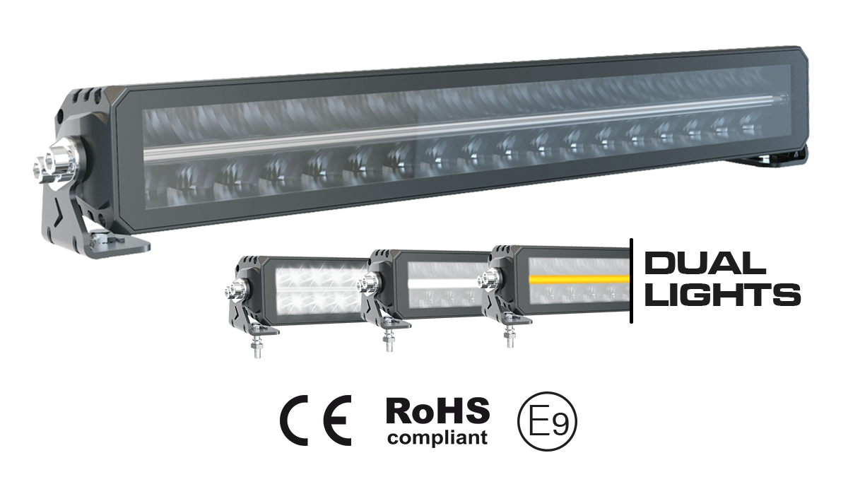 LED Bar 22" (58cm) 108W OSRAM EU Homologated - Shark
