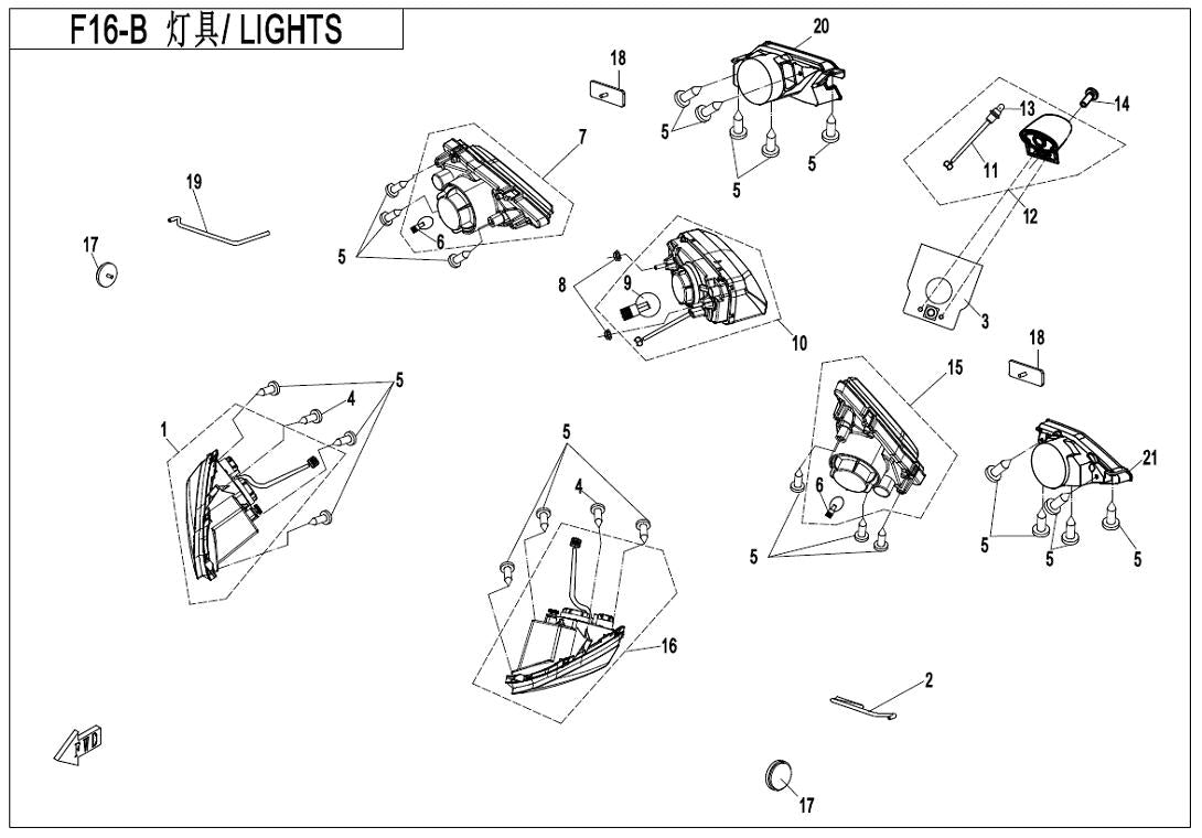 Razsvetljava LED / CForce 450–520