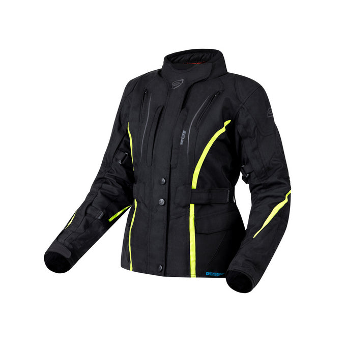 Motoristična jakna OZONE Sahara Črna - Ženska