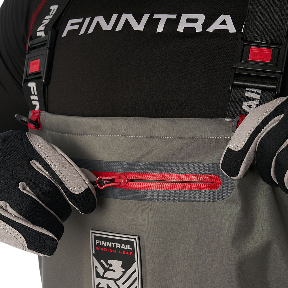 Finntrail waders Wademan Grey