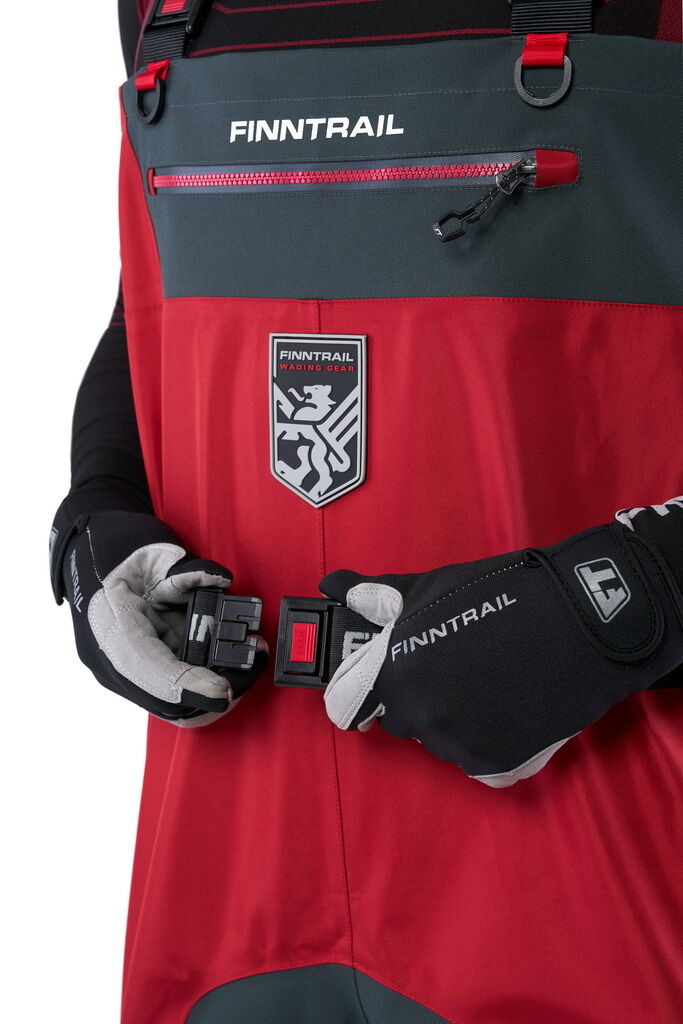 Finntrail waders Aquamaster Red