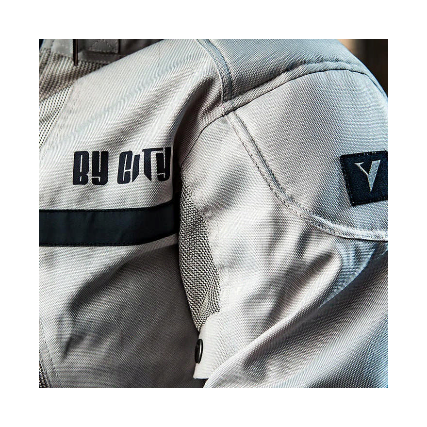 Motoristična jakna BY CITY Summer Route Krem - Ženska