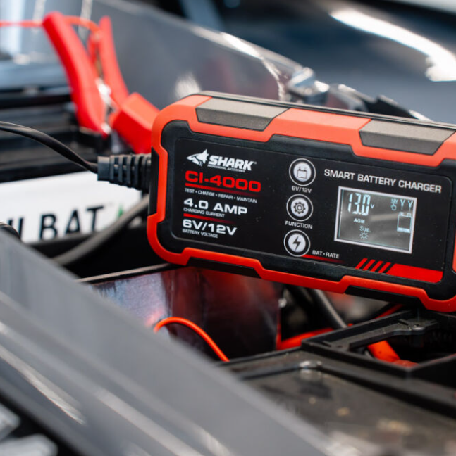 Polnilec za Akumulatorje SHARK CI-4000 Li-ION, AGM, GEL - XWAY