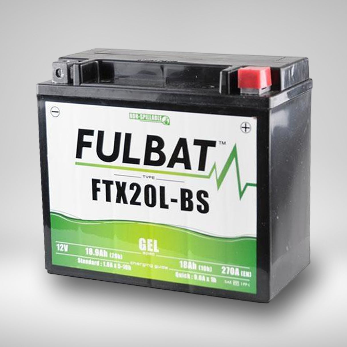 Akumulator Fulbat FTX20L-BS - Can-Am, Harley Davidson, Polaris, Linhai