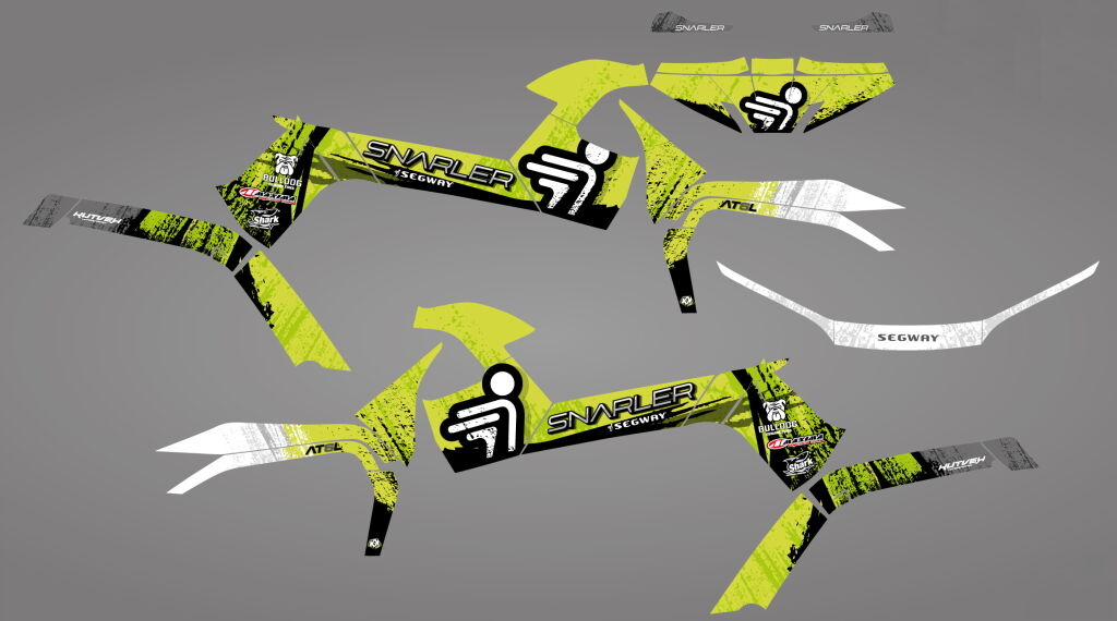 Segway AT6 Graphic Set ( zelena ) - XWAY