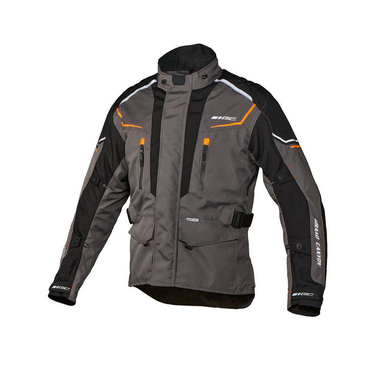 Motoristična jakna GC KINGSTON Siva - Moška
