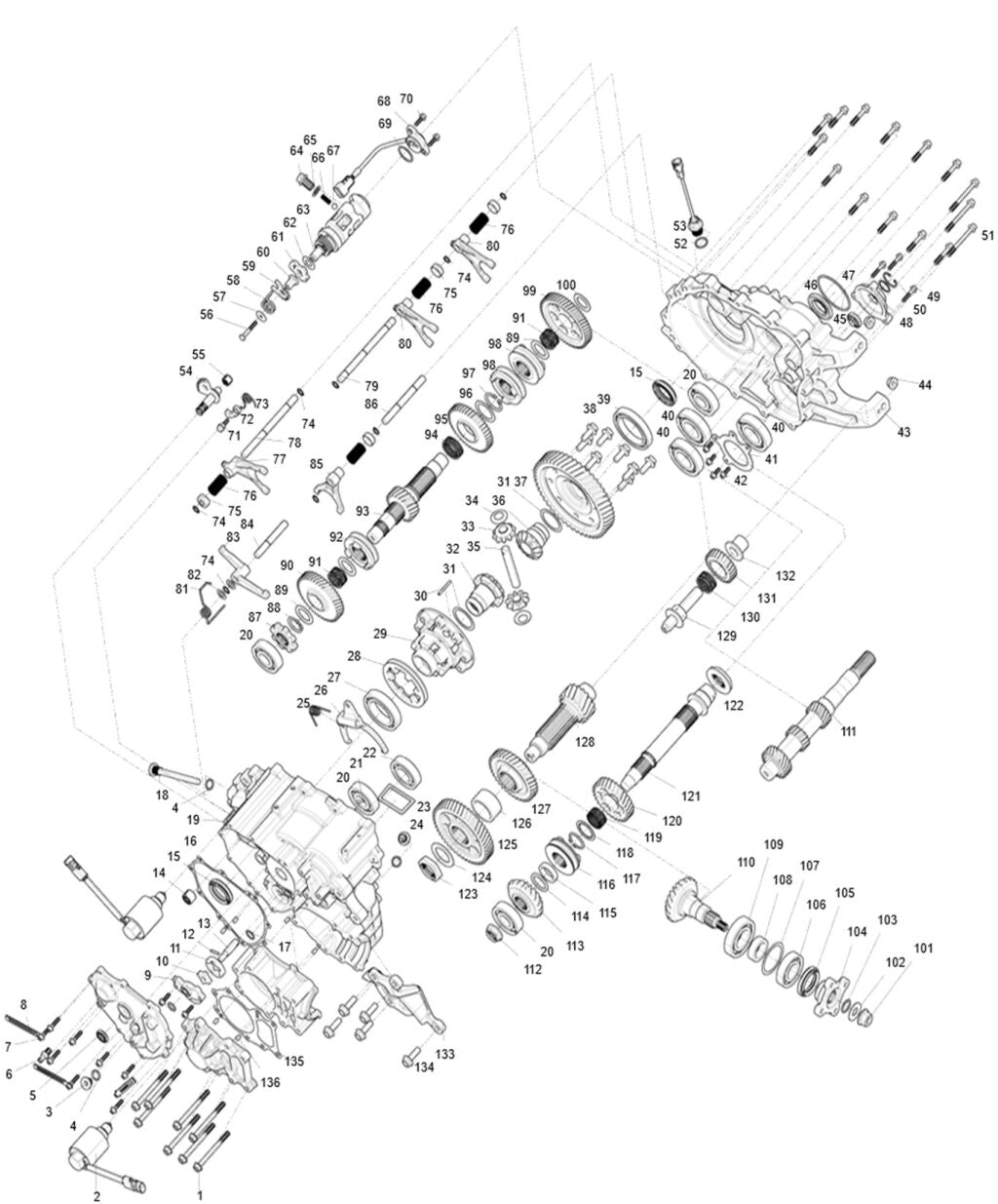 Menjalnik - Segway AT10