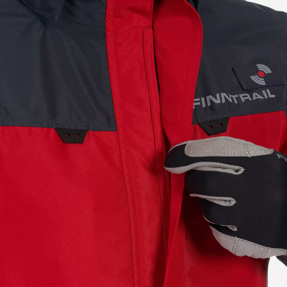 Finntrail jakna - Mudway Red