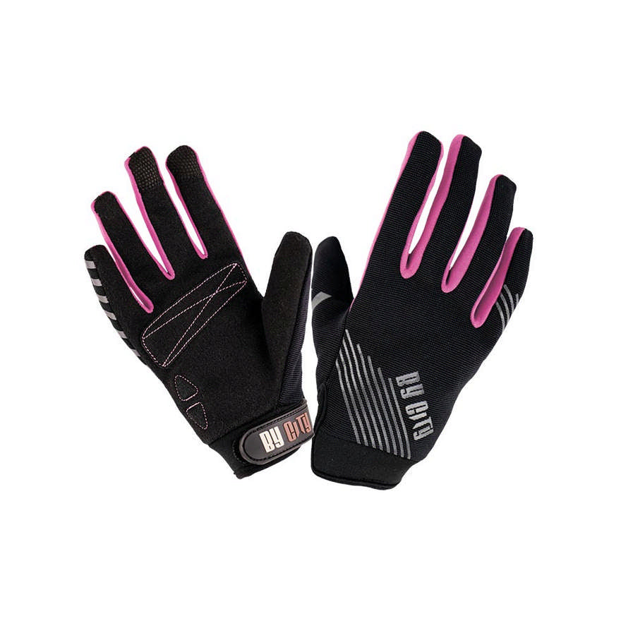 Motoristične Rokavice BY CITY Moscow Roza - Ženske