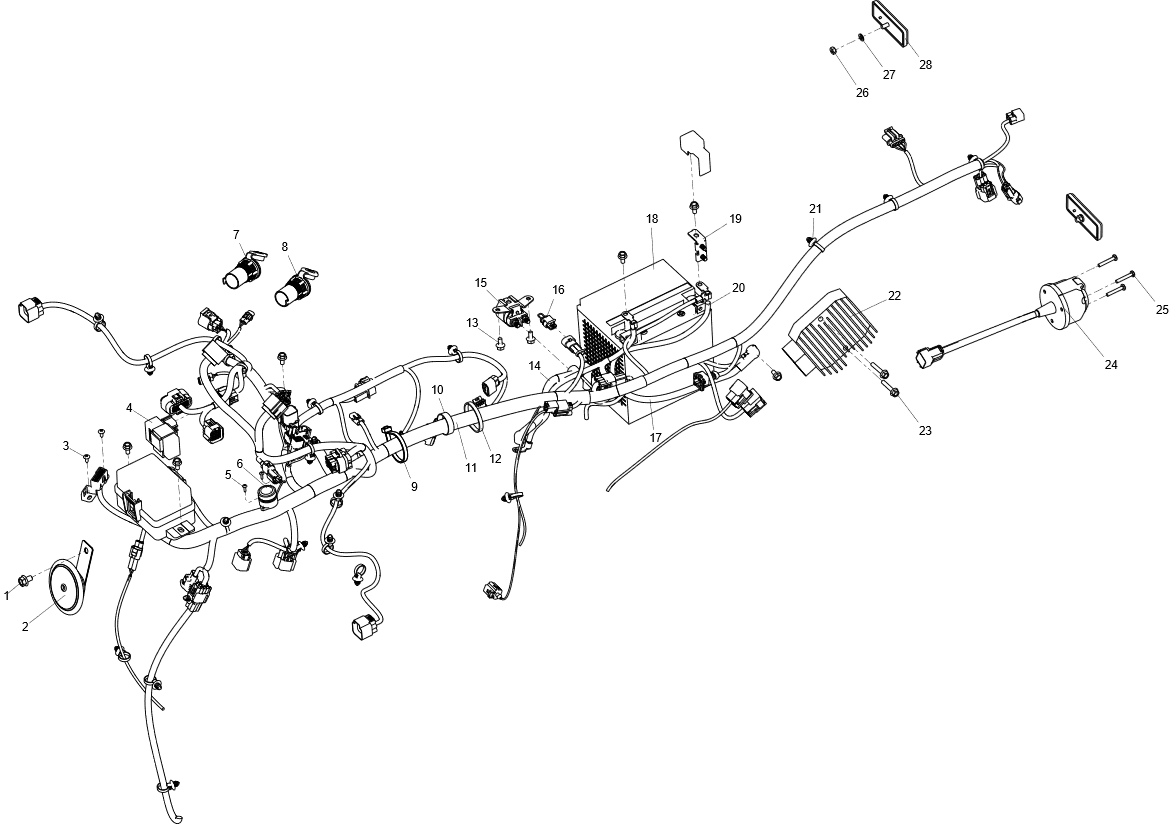 Električna oprema - Shema (AT5)