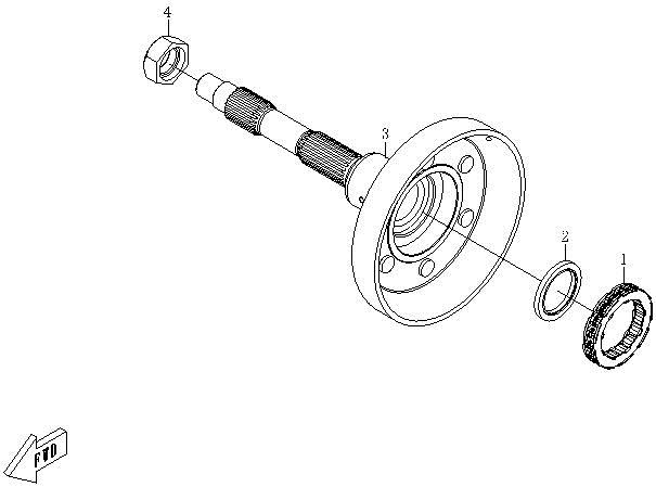 Overrunning Clutch / CFMOTO 500