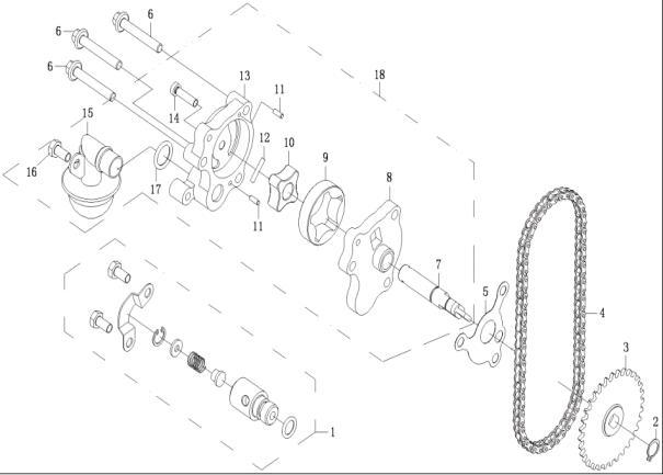 Oil Pump / CFMOTO 500