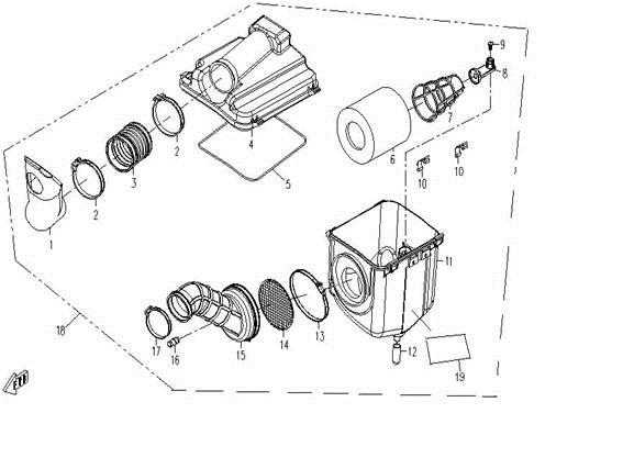 Air Filter / CFMOTO 500