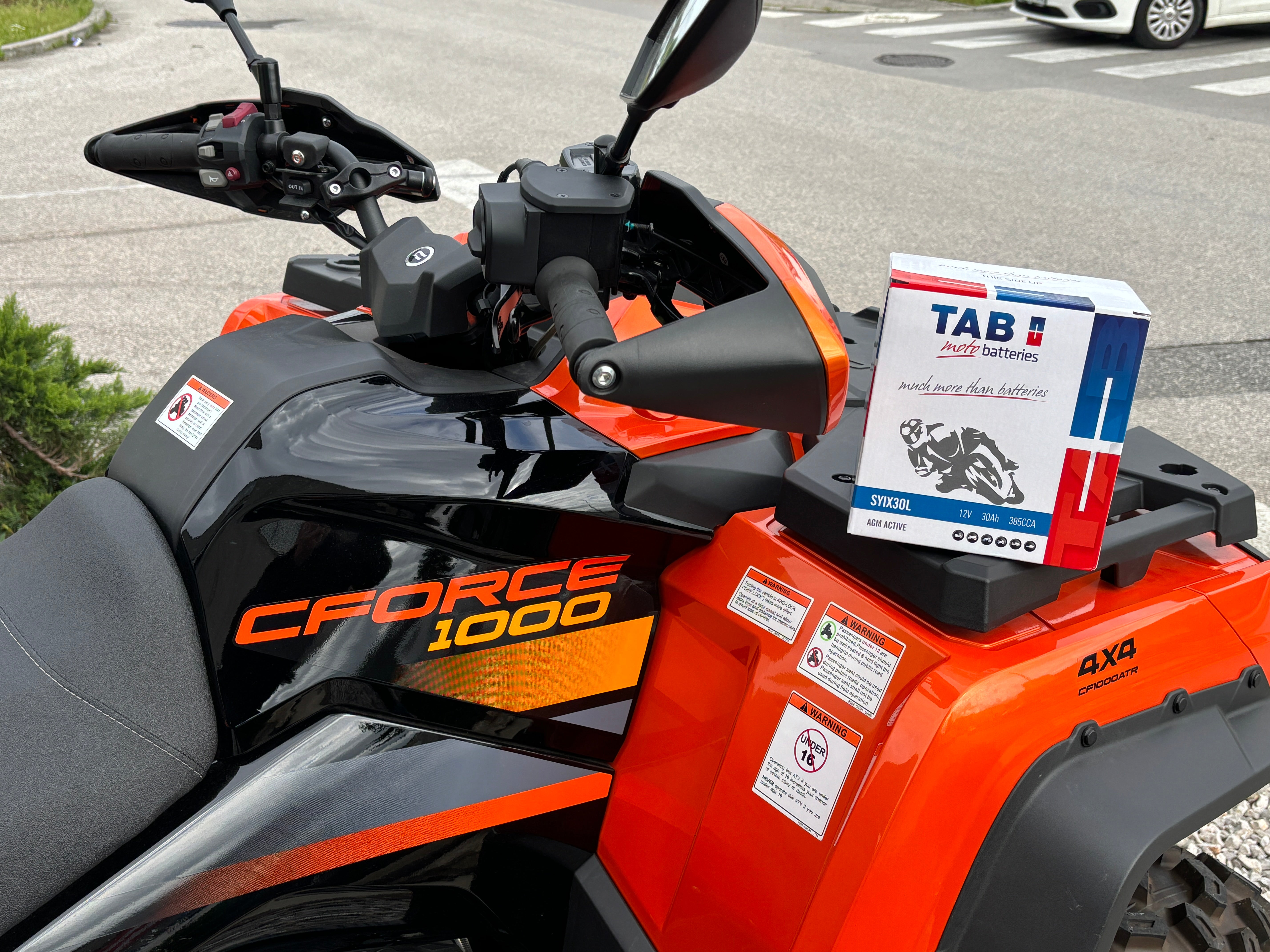 Battery TAB - 30Ah 385A - for CF MOTO, SEGWAY, MOTO GUZZI, HARLEY