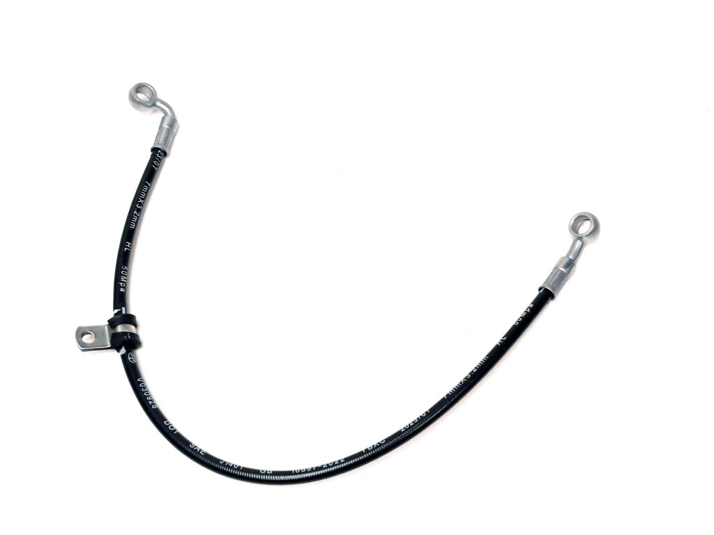 Zavorna cev (sprednji razvodnik → nožni zavorni cilinder)