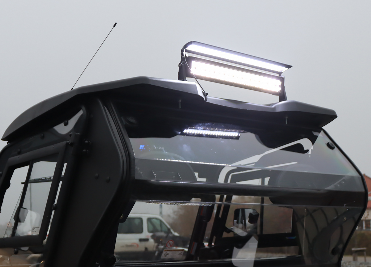 LED Bar 21.5" (55cm) 6D with Cover 120W - Shark