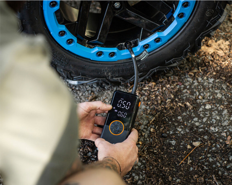 SHARK BP-150 - Električni kompresor na baterijo z zaslonom