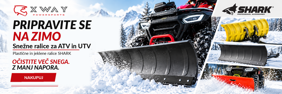 Snežne ralice SHARK za ATV in UTV